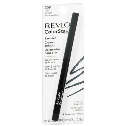 Revlon ColorStay Eyeliner with Sharpener, 209 Teal - oddros.shop